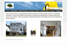 Tablet Screenshot of horanconstructs.com